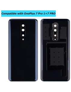 Cubierta trasera para OnePlus 7 Pro Gris con lente de cámara 2