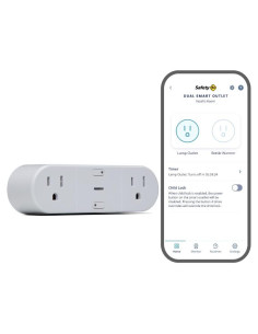 Toma de Corriente Inteligente Doble Safety 1st - Control Wi-Fi