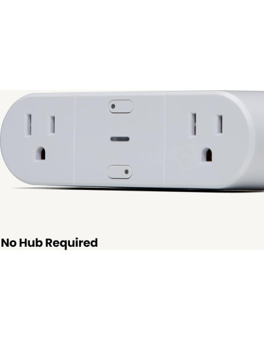 Toma de Corriente Inteligente Doble Safety 1st - Control Wi-Fi