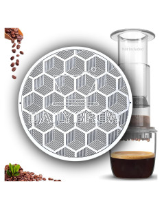 Filtro de café reutilizable Dailybrew de acero inoxidable 4"