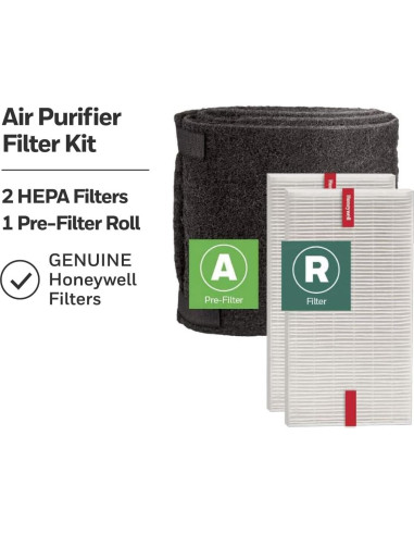 Kit de Filtros HEPA Honeywell HRF-ARVP - 2 Filtros y 1 Pre-Filtro