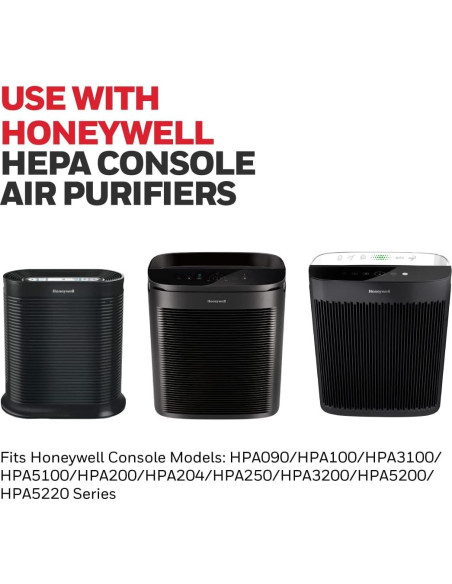 Kit de Filtros HEPA Honeywell HRF-ARVP - 2 Filtros y 1 Pre-Filtro