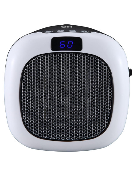 Calentador de Espacio Montaje en Pared Good Housekeeping 750W Blanco