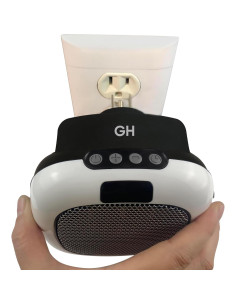 Calentador de Espacio Montaje en Pared Good Housekeeping 750W Blanco 2