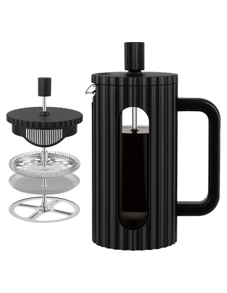 Cafetera de Prensa Francesa wedrink 350ml Jarra de Vidrio