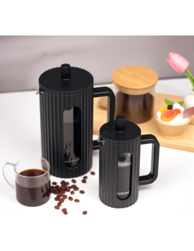 Cafetera de Prensa Francesa wedrink 350ml Jarra de Vidrio