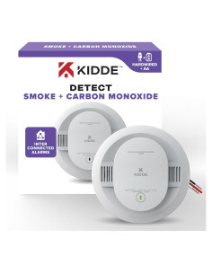 Detector de Humo y Monóxido Kidde 30CUAR Interconectado con LED