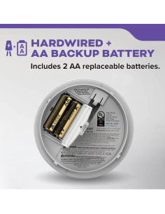 Detector de Humo y Monóxido Kidde 30CUAR Interconectado con LED 2