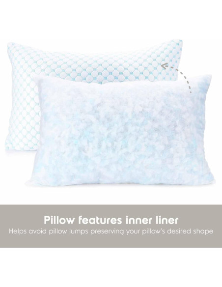 Cojín Refrigerante Nestl King 50x91cm Espuma Viscoelástica