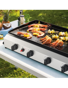 Parrilla de Gas Portátil ADREAK 4 Quemadores 40,000 BTU 2