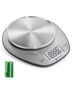 Balanza Digital de Cocina Etekcity 5kg Acero Inoxidable LCD