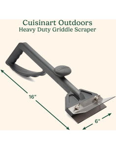 Raspador de Plancha Cuisinart CCB-500 Acero Inoxidable 15.24 cm 2