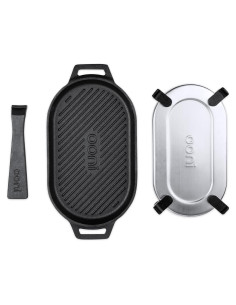 Sartén de Hierro Fundido Ooni Grizzler 30.9x15.9 cm Apta Horno