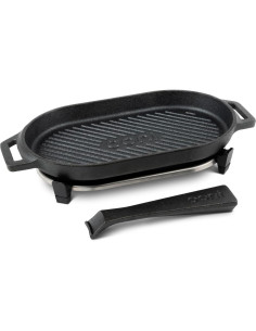 Sartén de Hierro Fundido Ooni Grizzler 30.9x15.9 cm Apta Horno 2