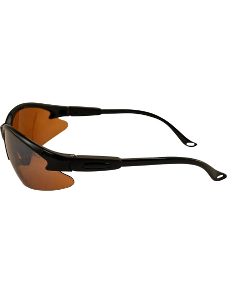 Gafas de Sol Cougar Global Vision Unisex Adulto Negro