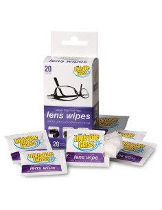 Toallitas de Limpieza Invisible Glass 90102 - 20 Unidades Sin Pelusa