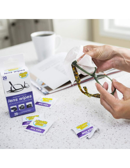 Toallitas de Limpieza Invisible Glass 90102 - 20 Unidades Sin Pelusa