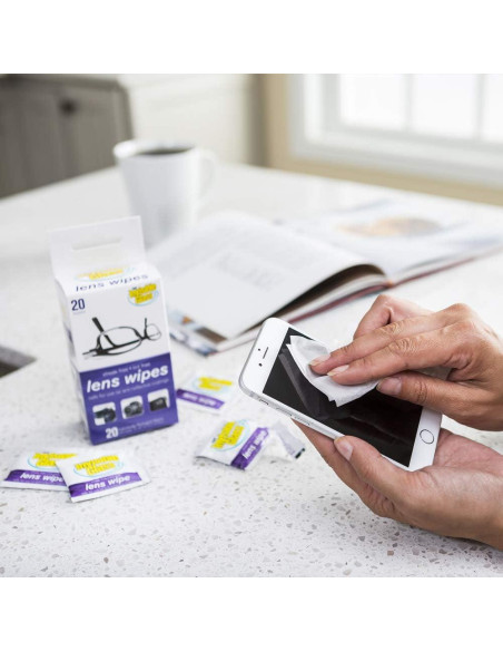 Toallitas de Limpieza Invisible Glass 90102 - 20 Unidades Sin Pelusa