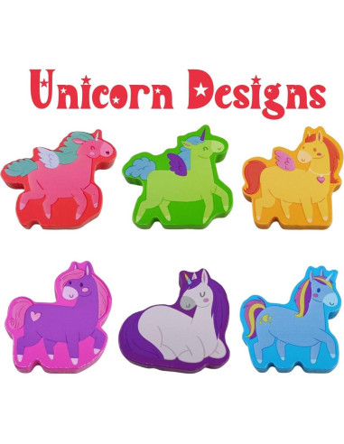 Rompecabezas de Madera Unicornio Pinkiwine 18.5 cm Juguete Educativo