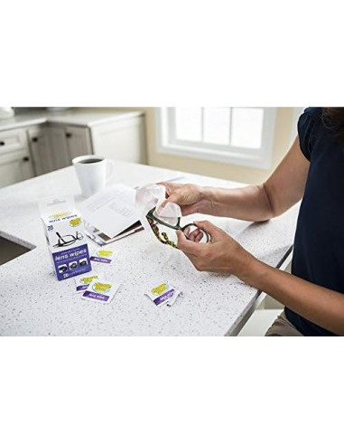 Toallitas de Limpieza Invisible Glass 90102 - 20 Unidades Sin Pelusa