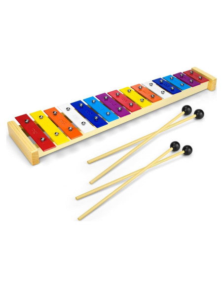Xilófono de Madera CeleMoon 15 Tonos para Niños y Adultos