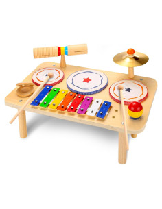 Juego de Batería WINGYZ 9-en-1 para Bebés - Instrumentos Musicales