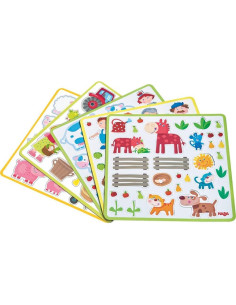 HABA Conjunto Magnético de Animales de Granja 122 Piezas 2
