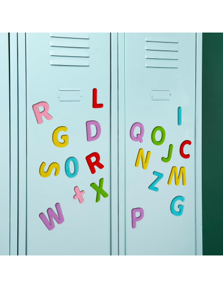 130 Imán Letras y Números EVA DOLLCHEER Multicolor 3.81 cm