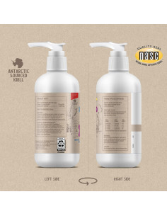 Aceite de Kril Antártico Grizzly 236.6ml para Perros y Gatos 2