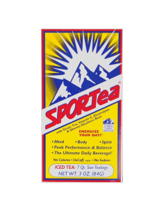 Bebida Energética Natural SPORTea Iced - 7 Bolsitas de Té