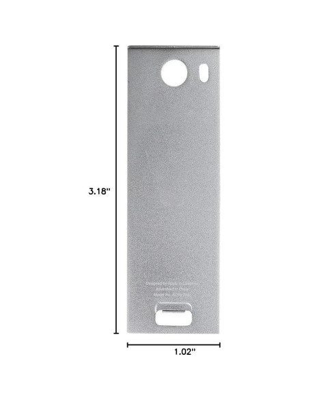 Cubierta de Batería Aluminio WESAPPINC para Magic Mouse A1296