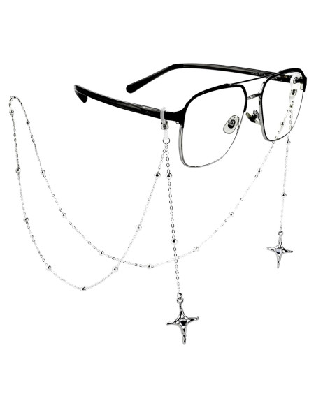 Cadena de Gafas Elegante Shionreiy con Colgante Único para Mujeres