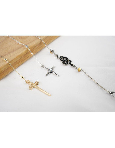 Cadena de Gafas Elegante Shionreiy con Colgante Único para Mujeres