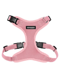 Arnés Ajustable para Mascotas Best Pet Supplies Rosa XS