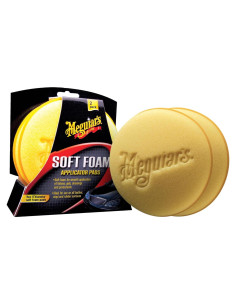 Pads de Aplicación de Espuma Suave Meguiar X3070 - Paquete de 2