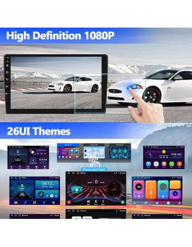 Estéreo de Coche Android 11 SIXWIN 10.1" para Honda Accord 2008-2013