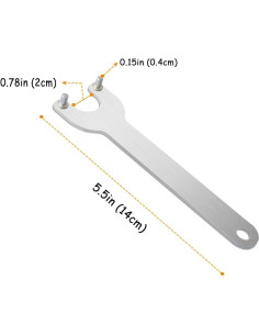 Llave de Reemplazo para Amoladora Ryobi AG452K - 1 Paquete 2