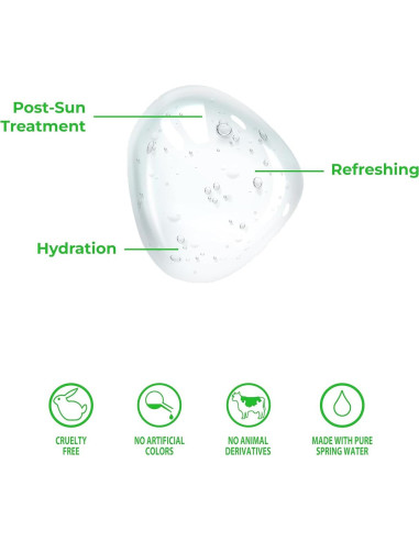 Gel de Aloe Vera BioLand 300 mL - Hidratante Calmante Piel