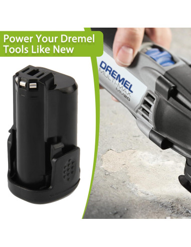 2 Baterías de 12V 3.0Ah para Dremel B812-01 B812-02 B812-03