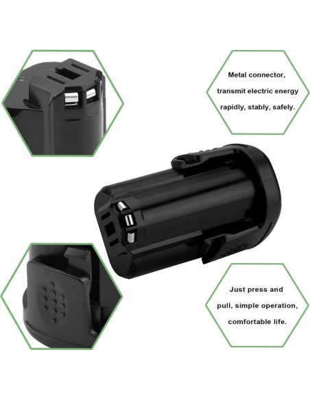 2 Baterías de 12V 3.0Ah para Dremel B812-01 B812-02 B812-03