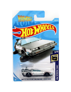 DieCast Hot Wheels Máquina del Tiempo Regreso al Futuro 2019 2