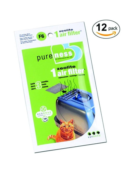 Filtro de Aire Zeolita Pureness F6 - Caja de 12 Unidades