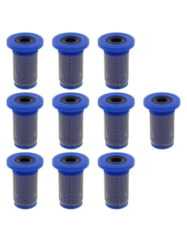 Filtros de Malla de Boquilla de Pulverización 10Pcs Azul 50 Malla