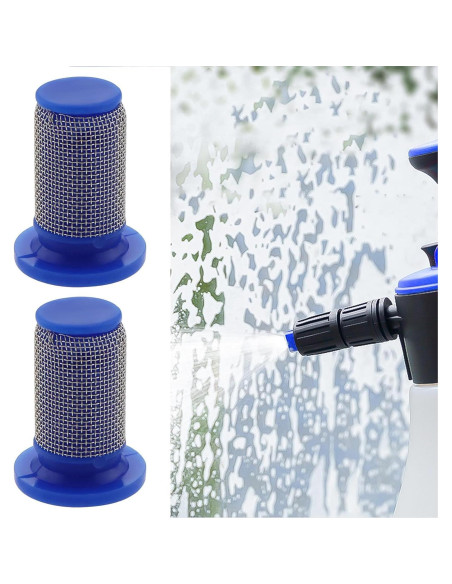Filtros de Malla de Boquilla de Pulverización 10Pcs Azul 50 Malla