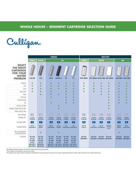 Sistema de Filtración de Agua Culligan WH-S200-C 3/4" Claro