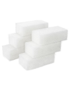 Filtros de Esponja AQUANEAT para Acuario 6 Piezas 12x7x4 cm