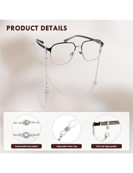 Cadena de Gafas Elegante para Mujeres - Soporte Ajustable