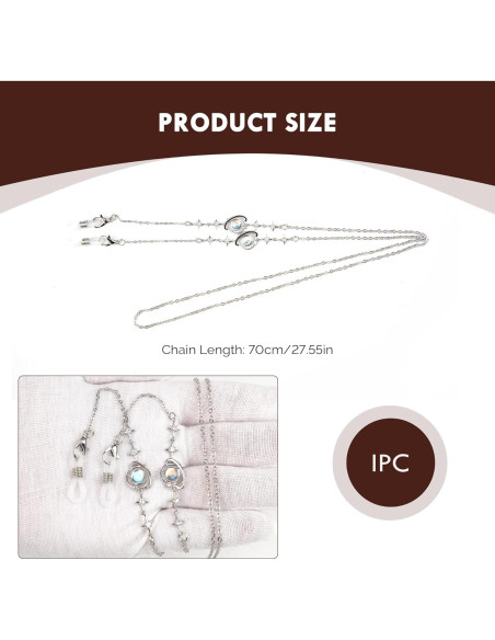 Cadena de Gafas Elegante para Mujeres - Soporte Ajustable