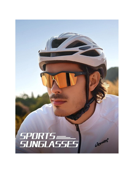Gafas de sol BIRCEN deportivas UV400 para ciclismo y béisbol