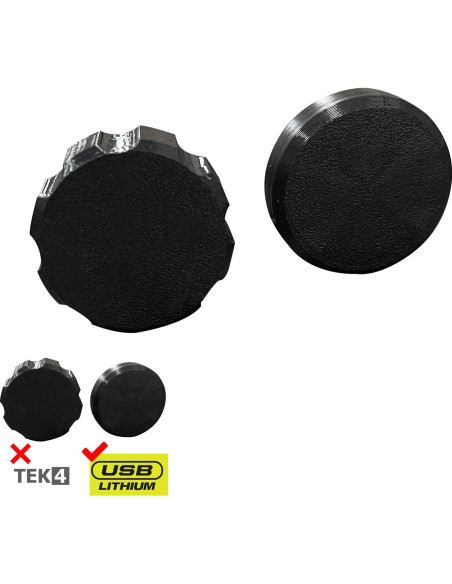 Tapa de Cubierta de Batería LXLO para Destornillador Ryobi 4V